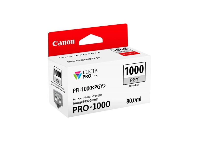 Cartucho Cinza Canon PFI-1000PGY