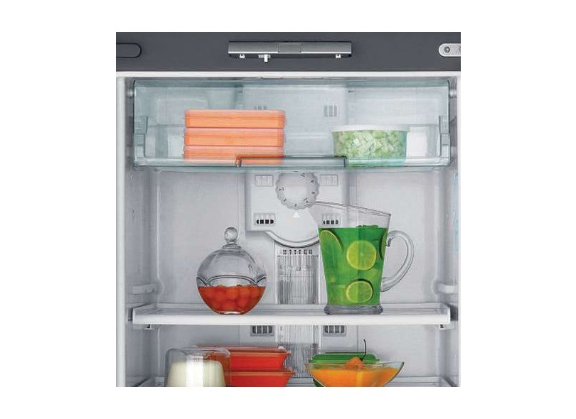 Geladeira Consul Bem Estar Frost Free Duplex 402 Litros Inox CRM45AR