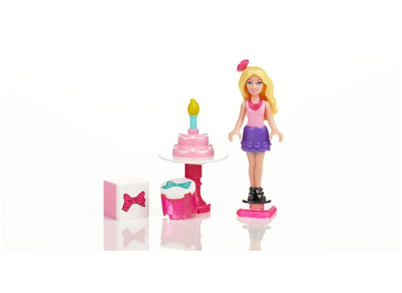 Boneca Barbie Party Time Mega Bloks