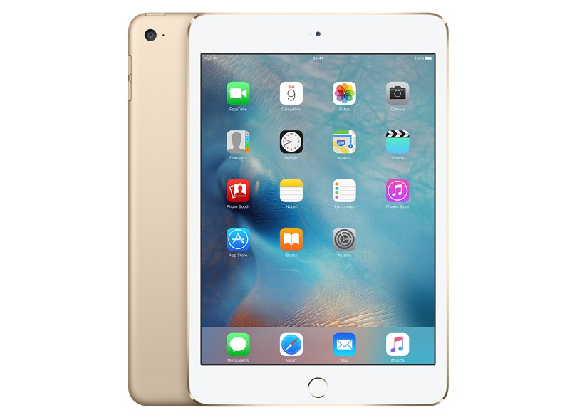 Tablet Apple iPad Mini 4 3G 4G 128.0 GB Retina 7.9 " iOS 9