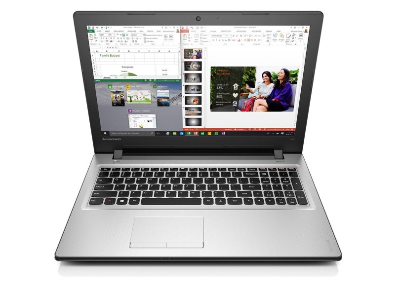 Notebook Lenovo IdeaPad 300 Intel Core i5 6200U 8 GB de RAM 1024 GB 15.6 " GeForce 920MX Windows 10 Home 310