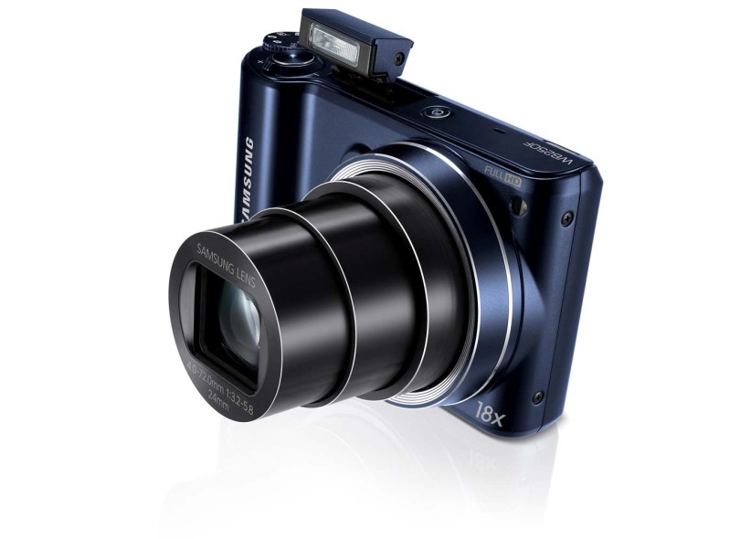 Câmera Digital Samsung Smart Series 14,2 mpx Full HD Estabilizador de Imagens Foto Panorâmica WB250F