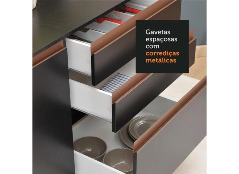 Cozinha Completa 3 Gavetas 9 Portas para Micro-ondas / Forno 320001D8 Madesa