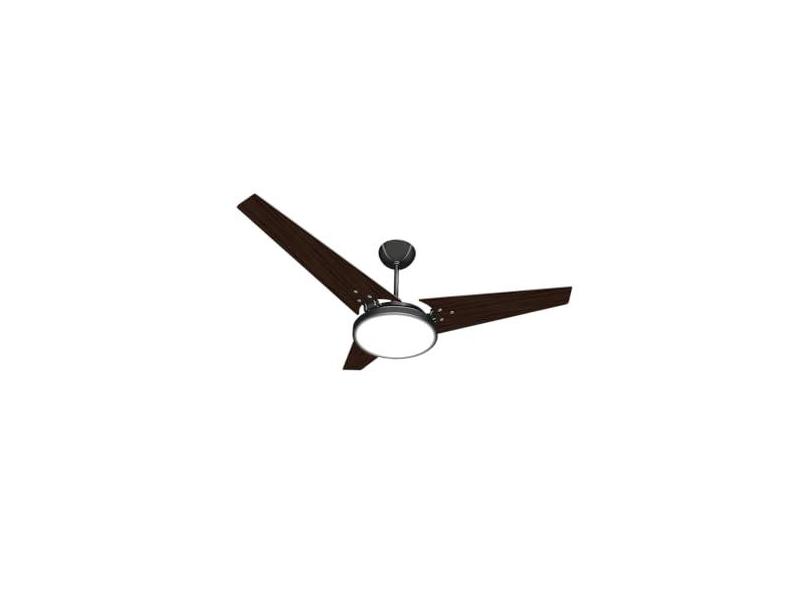 VENTILADOR DE TETO VENTEX ITACARE COM PAINEL LED BRANCO FRIO 24W
