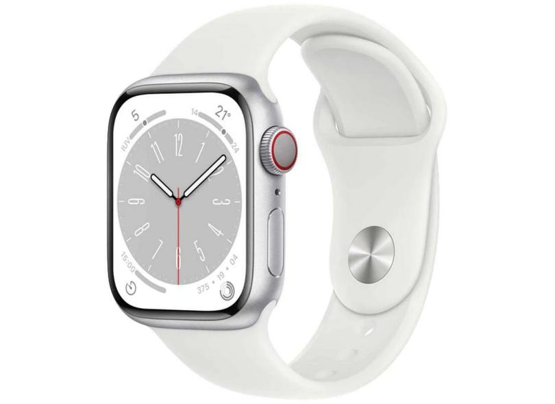 Smartwatch Apple Watch Series 8 4G 45,0 mm em Promoção é no Buscapé