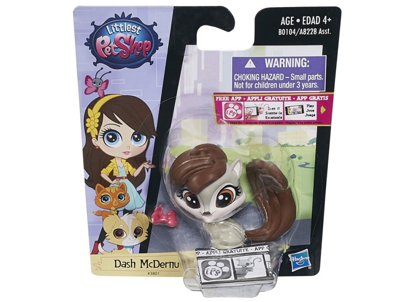 Boneca Littlest Pet Shop Dash McDernutt Hasbro