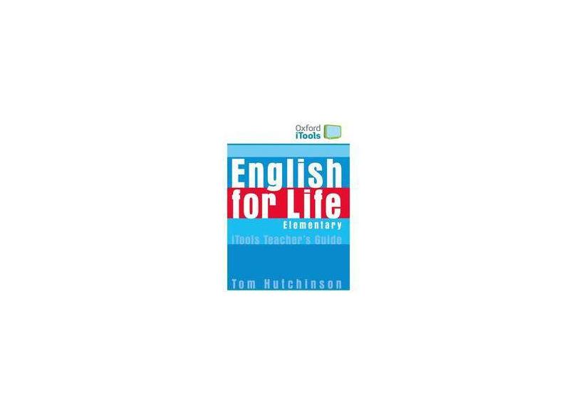 English For Life - Elementary - Itools - Digital Resources For Interactive Teaching - Editora Oxford - 9780194330534