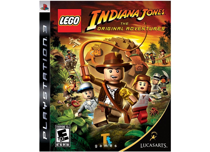 Jogo Lego Indiana Jones LucasArts PS3