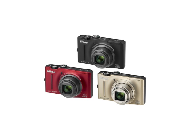Câmera Digital Nikon Coolpix S8100 12,1 mpx 102 MB