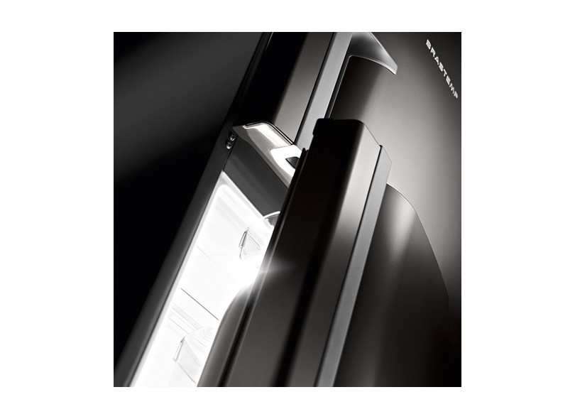 Geladeira Brastemp Clean Frost Free Duplex 352 Litros Inox BRM39ER