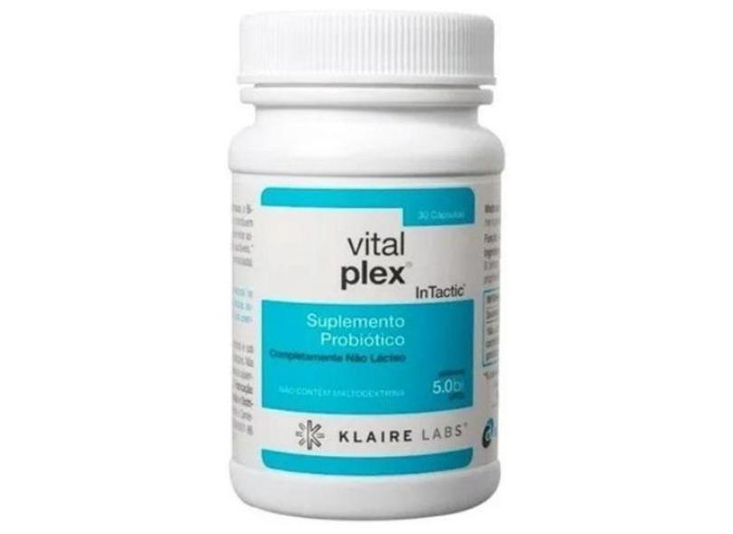 Probiótico Vital Plex - Klaire Labs Flora Intestinal 30 Caps