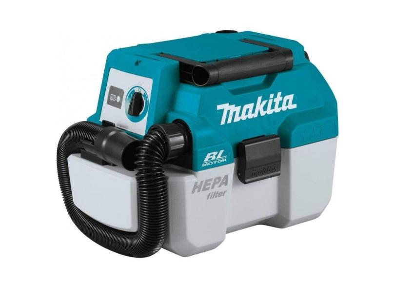 Aspirador de Pó Seco e Úmido 7L, 4CV com Extensores, 110v, MAKITA XCV11Z, Verde