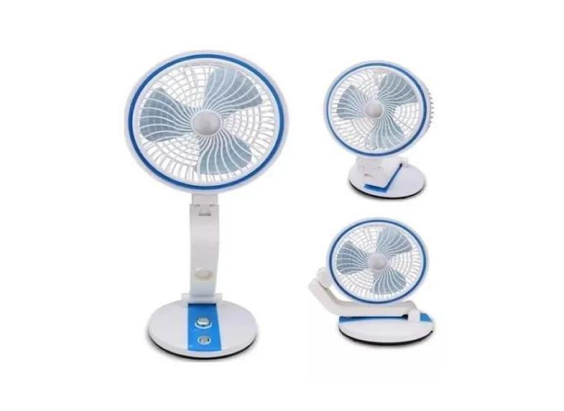 Ventilador Retrátil C/ Luz De Led Mesa Ou Parede - Happy Kids