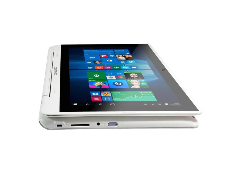 Notebook Conversível Compaq Presario Intel Celeron N3050 4 GB de RAM 500 GB 11.6 " Touchscreen Windows 10 CQ360
