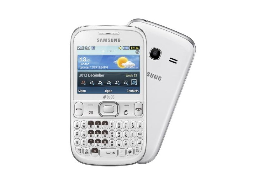 Celular Samsung GT-S3332 Câmera 2 MP Desbloqueado 2 Chips