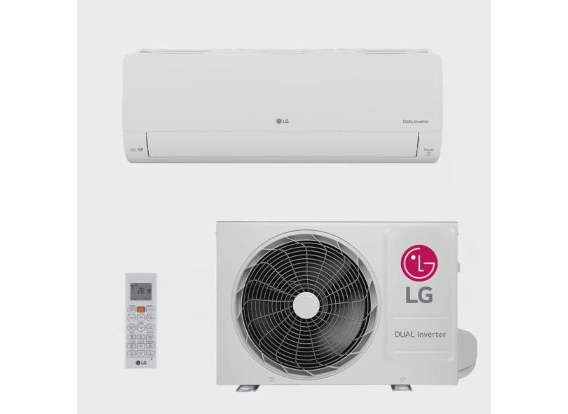 Ar-Condicionado Split hw LG Dual Inverter Voice 18.000 BTUs R-32 Quente/Frio 220V