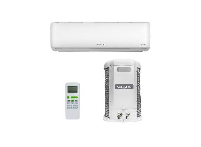 Ar Condicionado Split Inverter 9000 BTUs Agratto Hi Wall Só Frio LCST9
