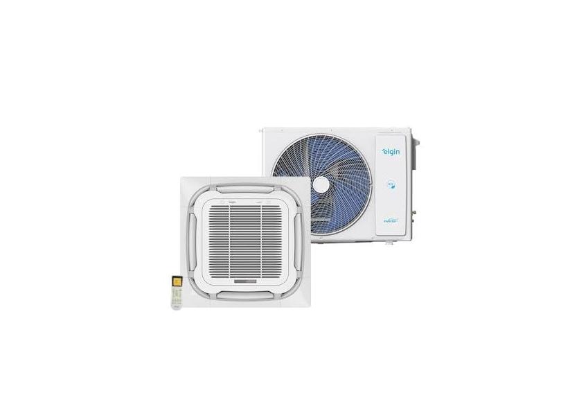 Ar Condicionado Split Cassete 4 Vias Inverter Elgin Plus 36000 BTU/h Frio Monofásico 45KDFI36C2NA – 220 Volts
