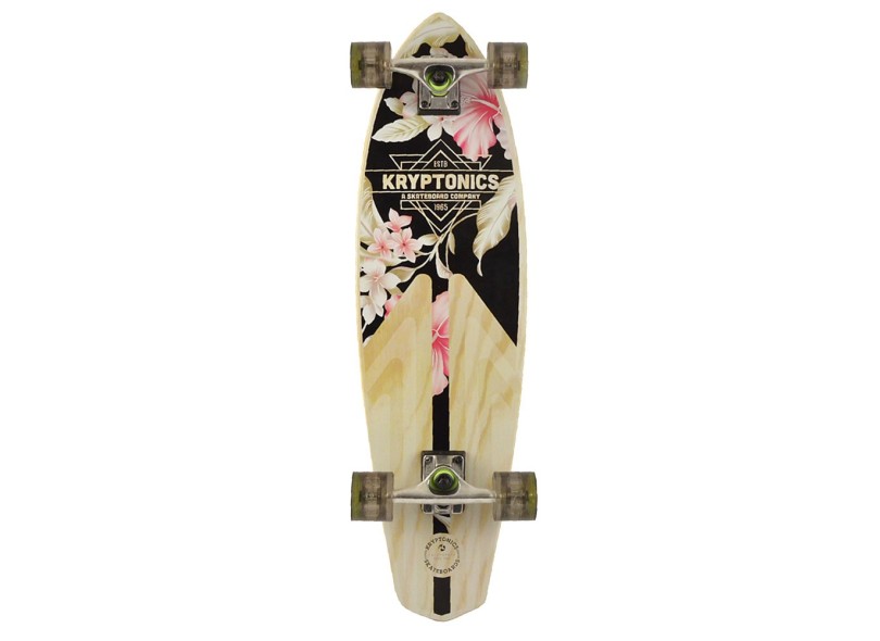 Skate Longboard - Kryptonics Classic Floral