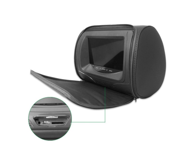 Monitor de DVD Automotivo de Encosto de Cabeça LCD 7 " - KX3 TK830
