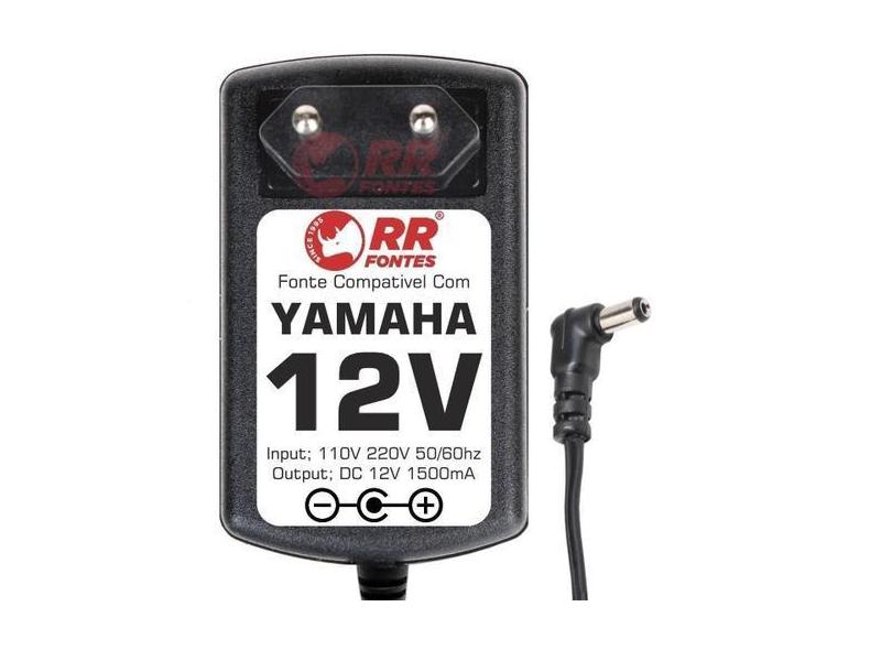 Fonte 12V Para Teclado Yamaha P-70 P-71 P8 P-80 P81 P83 P85 - Rrfontes