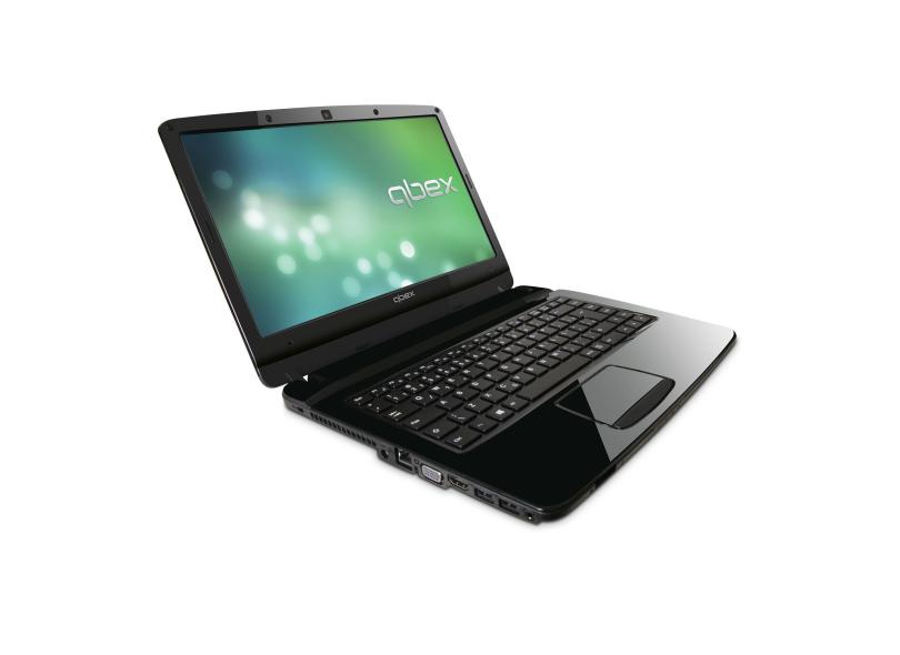 Notebook Qbex AMD Dual Core C-60 2 GB de RAM 320 GB 14 " Linux NX510