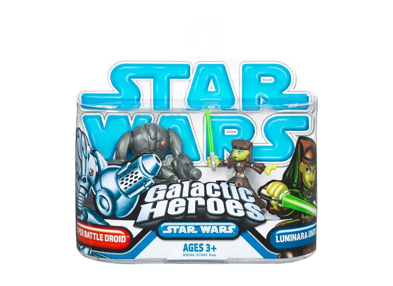 Boneco Star Wars Super Battle Droid e Luminara - Hasbro