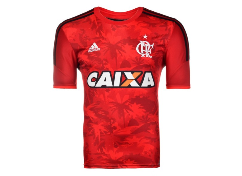 Camisa Jogo Flamengo III 2014 nº 2 Léo Mouro Adidas