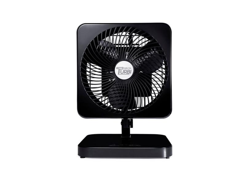 Ventilador De Mesa Venti-Delta Turbi Max Preto 220V