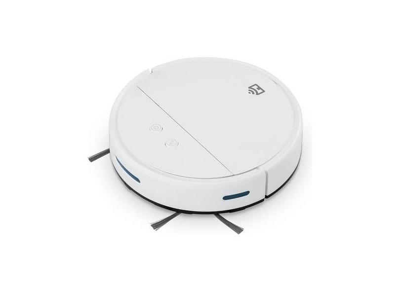 Robô Aspirador De Pó S/fio Smart Wi-fi Positivo Bivolt Branc SmartRobo