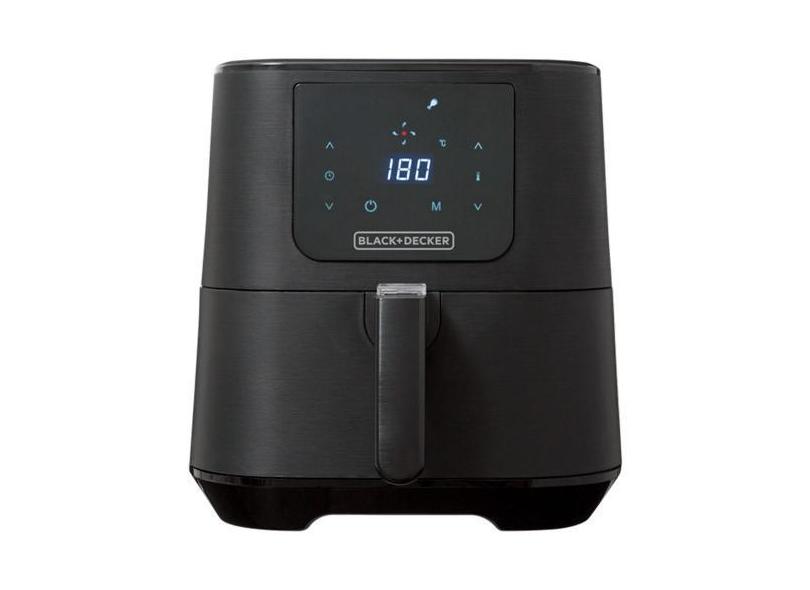 Fritadeira AirFryer Digital 7 litros Gourmand Gris - AFD7Q Black+Decke