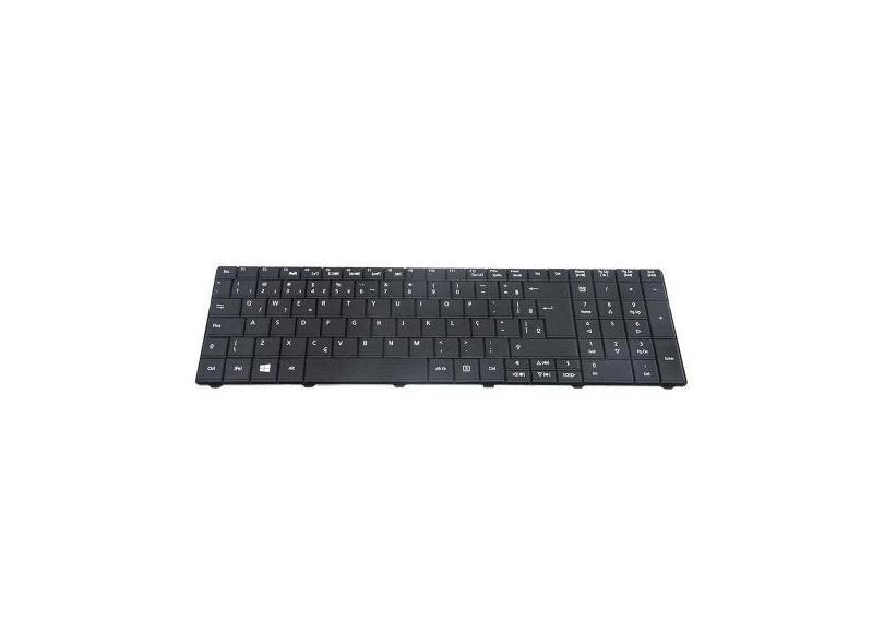 Teclado para Notebook bringIT compatível com Acer E1-521 PK130PI2B08  