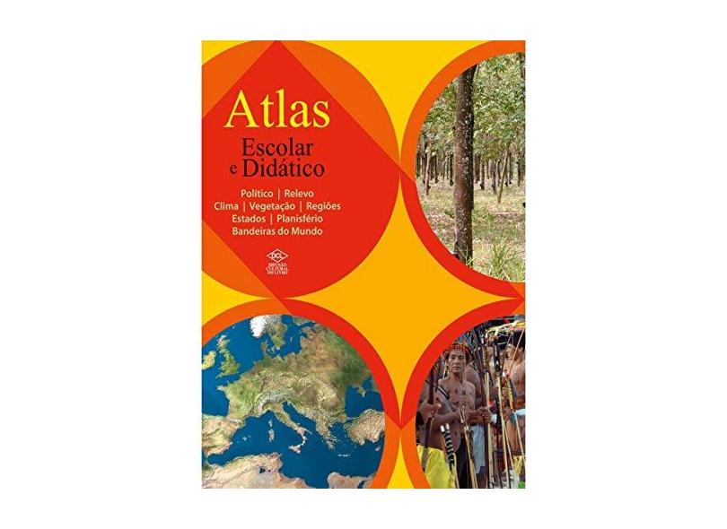 Atlas Escolar E Didatico Dcl - Capa Comum - 9788573384277