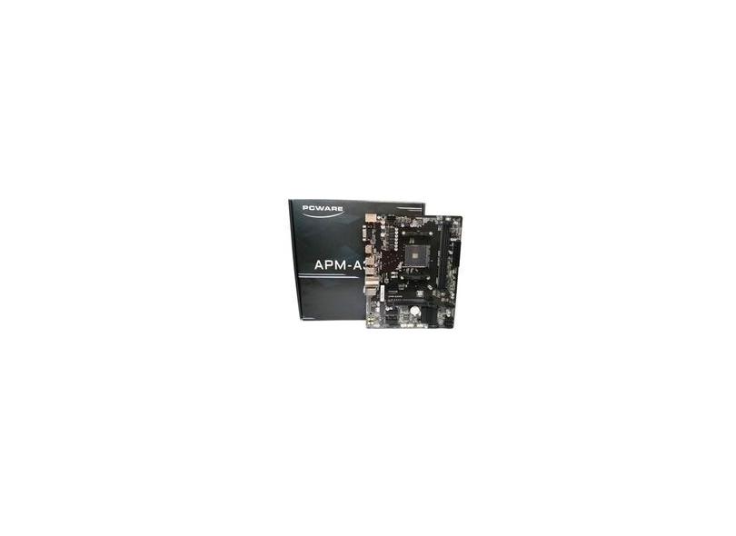 Placa Mae Pcware Apm A320G Ddr4 Matx Amd Am4 Vga Hdmi em