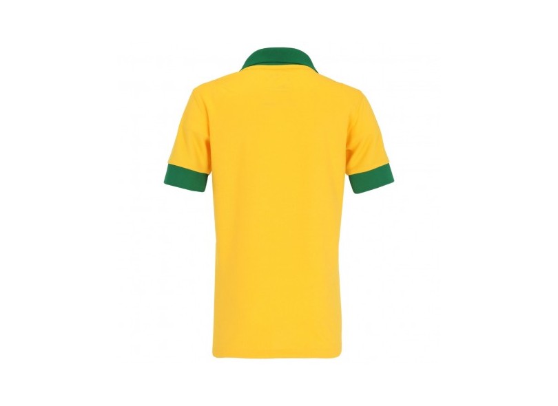 Camisa Jogo Infantil Brasil I 2013 Nike