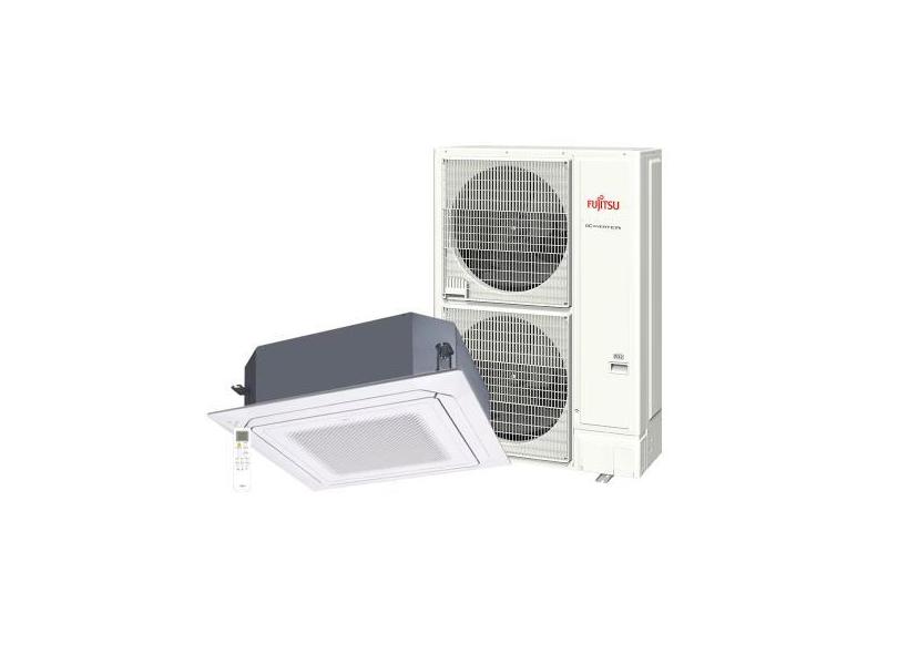 Ar Condicionado Split Cassete Inverter Fujitsu 45000 Btu/H Quente E Fr