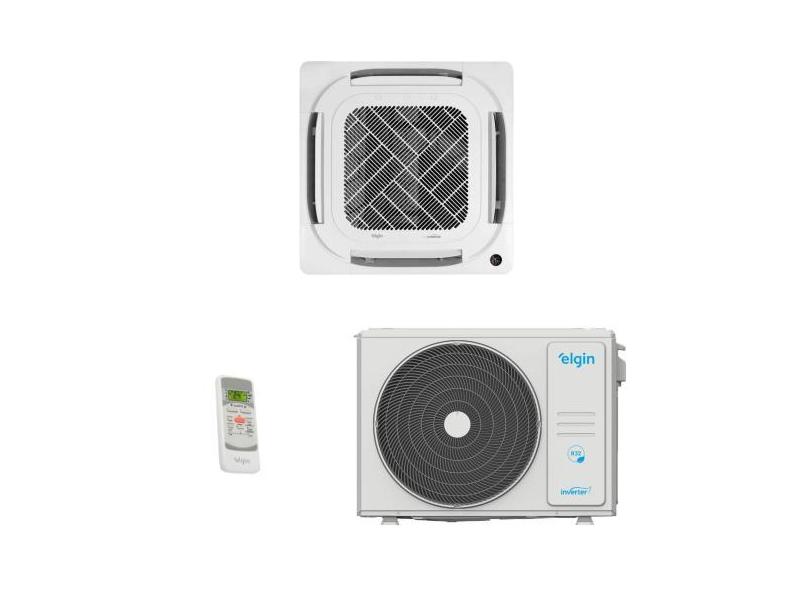 Ar-Condicionado Split Cassete Inverter 4 Vias R-32 Elgin Eco 24.000 Bt