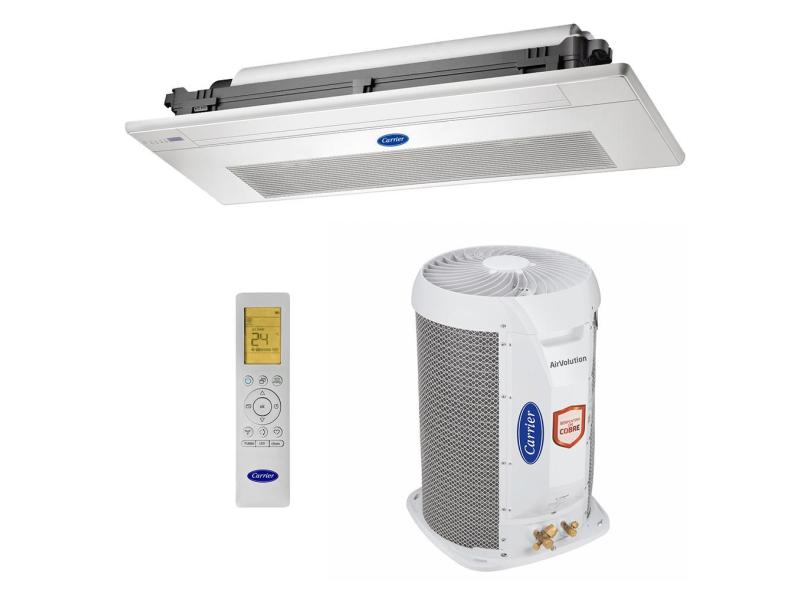 Ar Condicionado Split Cassete 1 Via - Inverter R-32 - Carrier - 12000 Btus - Quente/frio - 220V Monofásico