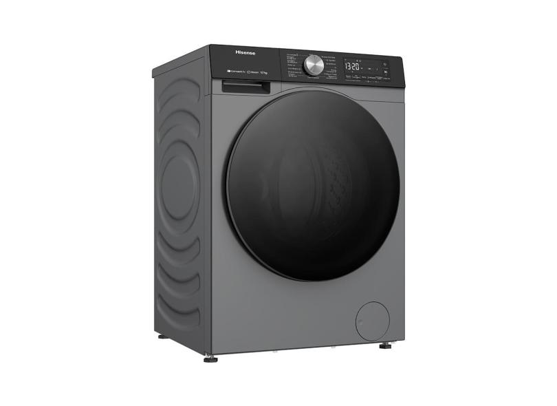 Lava e Seca Hisense 11/7kg WD3S11 com Motor Inverter, Controle Wi-Fi, 13 Programas de Lavagem e 3 de Secagem, Painel Touch - Titanium 
