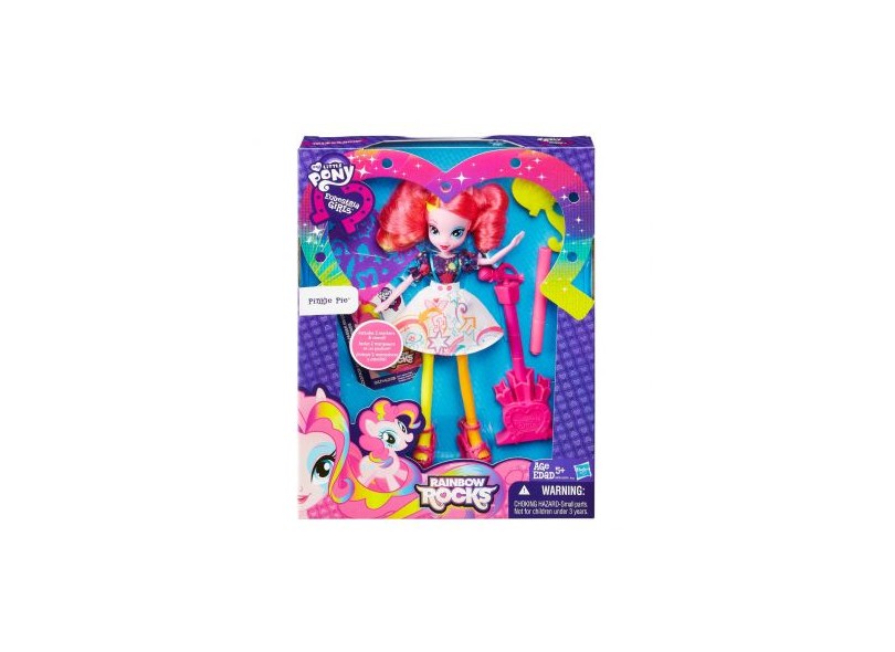 Boneca My Little Pony Equestria Girls Pinkie Pie com Acessórios A8781 Hasbro