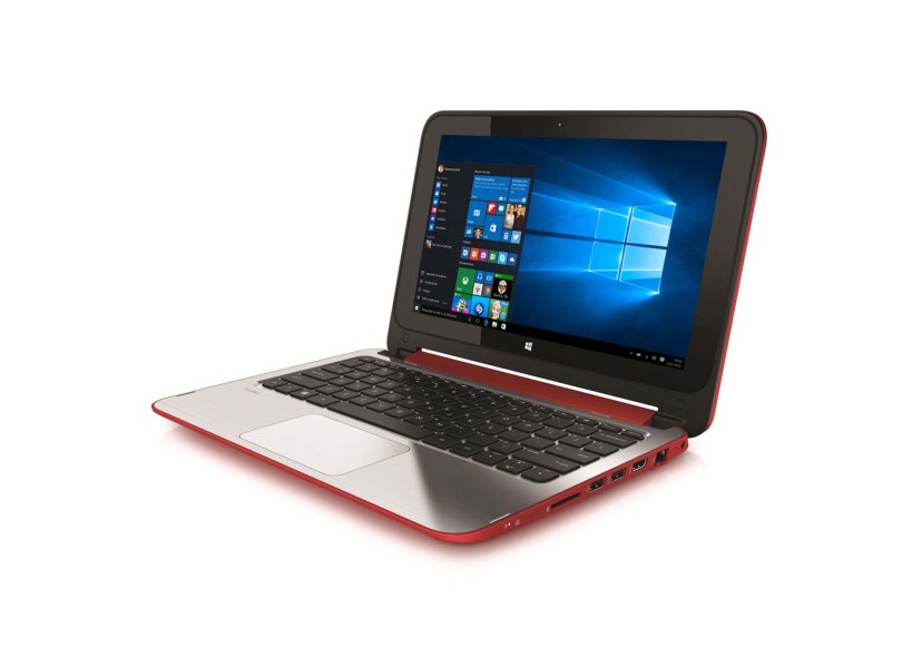 Notebook Conversível HP Pavilion x360 Intel Celeron N2830 4 GB de RAM HD 500 GB LED 11.6 " Touchscreen Windows 10 11-n226br