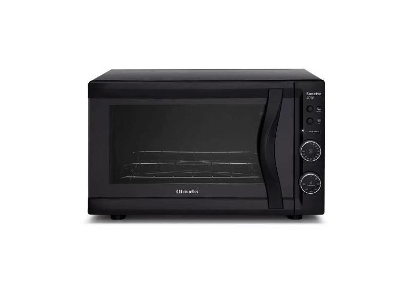 Forno Elétrico De Bancada Mueller Sonetto Stile 44 Litros Timer Grill