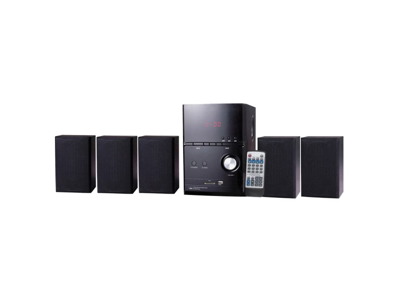 Home Theater Leadership 5.1 Canais 80W RMS 0398