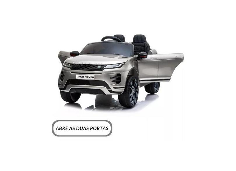 Carrinho Elétrico Infantil Land Rover Evoque L.P 12V C/ Dvd