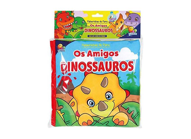 Amigos Dinossauros, Os - Coleção Palavrinhas de Pano Ii - Edicart - 9788537630723