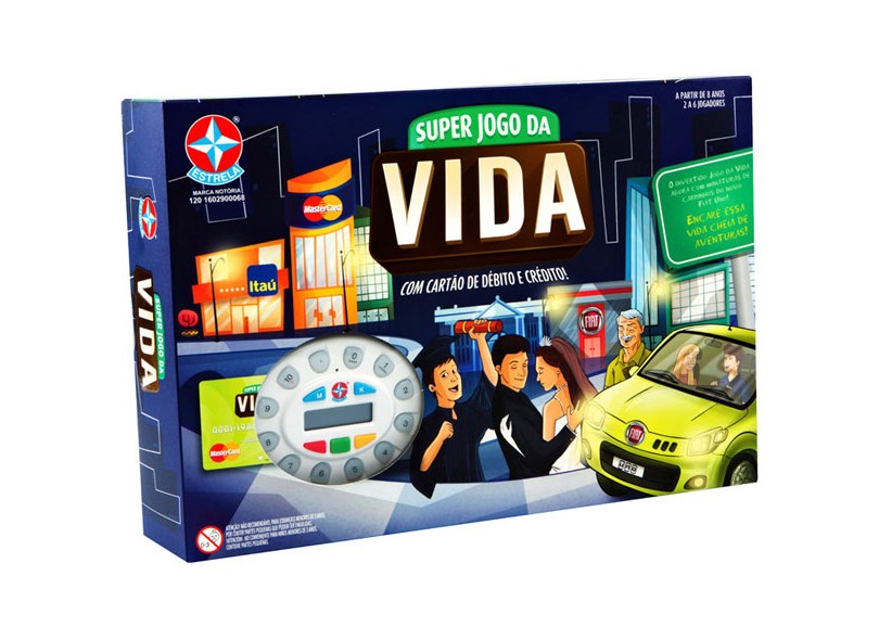 Jogo da Vida - Estrela - superlegalbrinquedos