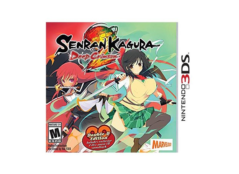 Jogo Senran Kagura 2: Deep Crimson Marvelous Interactive Nintendo 3DS
