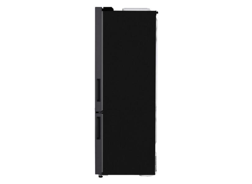 Geladeira LG GC-B569NQL Frost Free Inverse 451 Litros cor Preto Inox