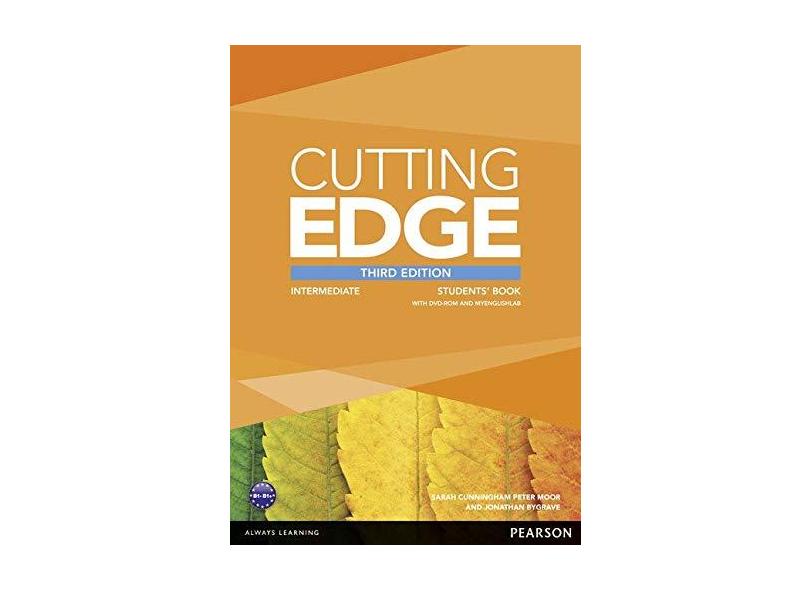 Cutting Edge - Intermediate - Student'S Book + Dvd-ROM - With Myenglishlab - Third Edition - Editora Pearson - 9781447944041