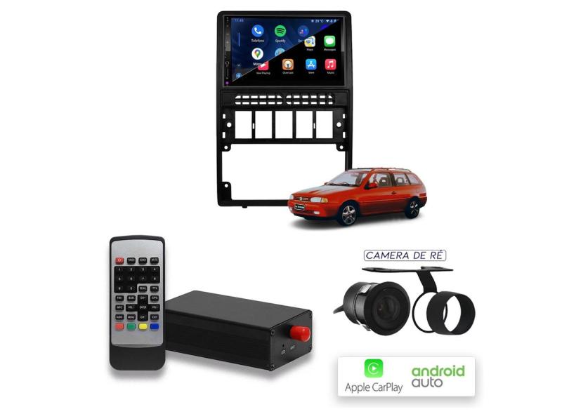 Multimídia MP10 CarPlay e Android Auto Parati G2 com Tv com o Melhor ...